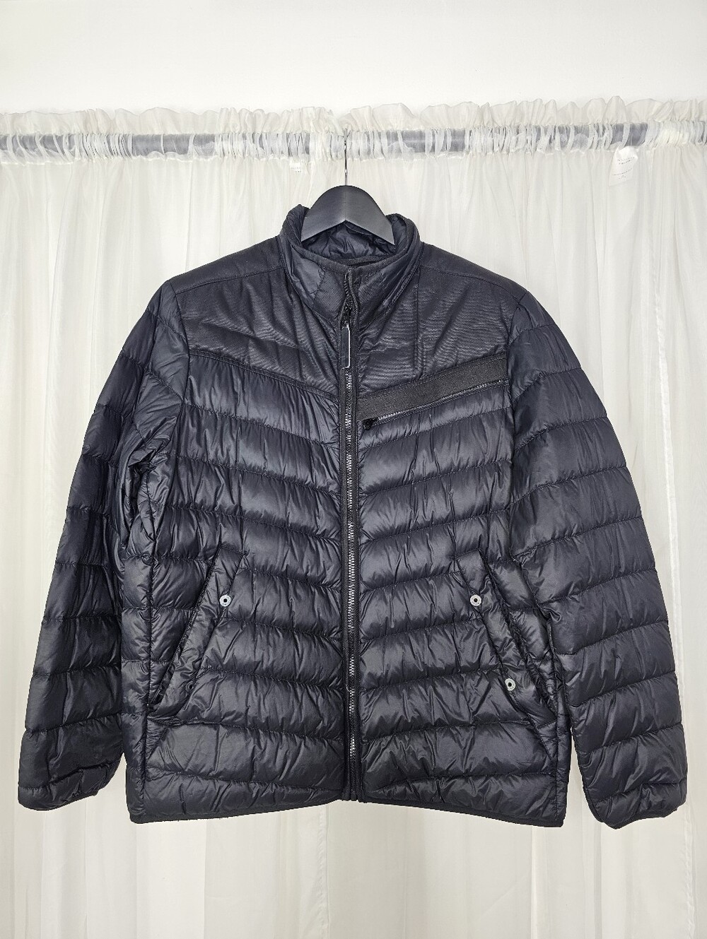 G-Star RAW Attacc Heatseal Duck Down Quilted Puffer Jacket Black XL